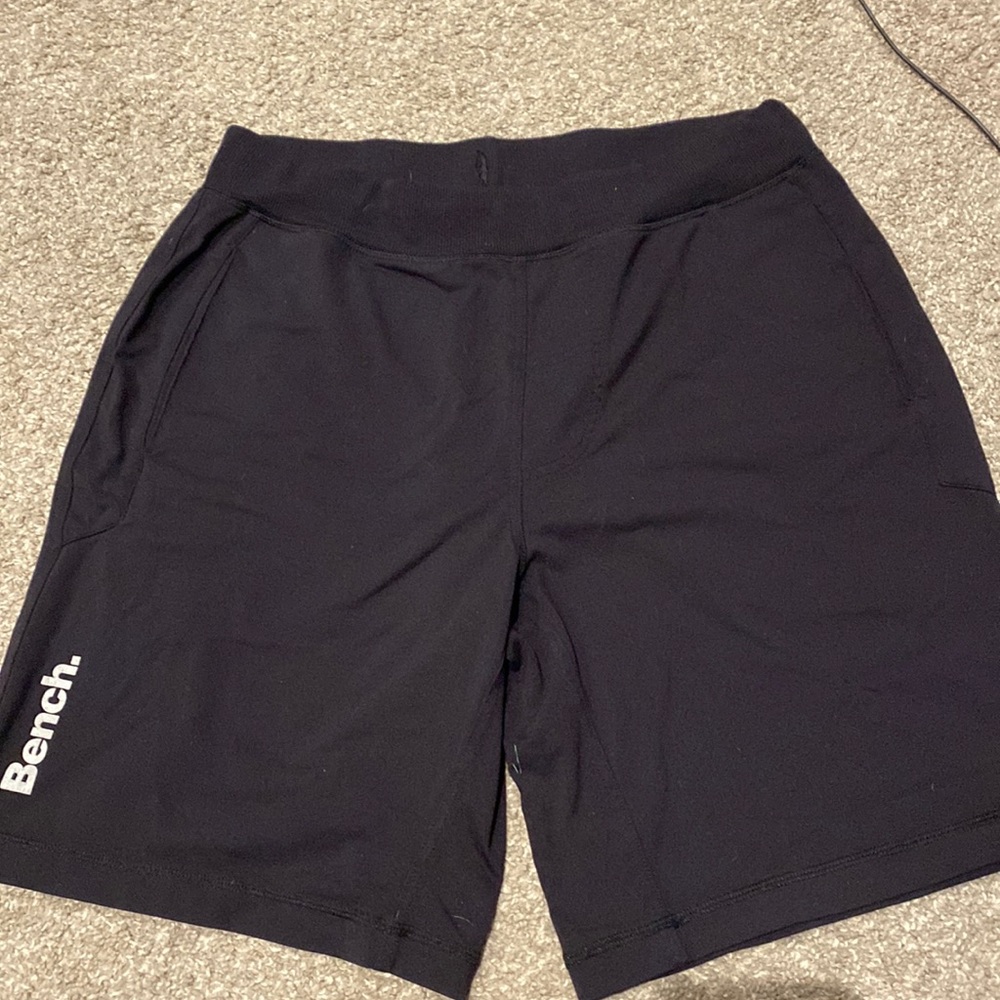 Black Bench Sweat Shorts